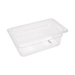 Gastronormi konteiner – 1/4 GN – sügavus 10 cm – polükarbonaat