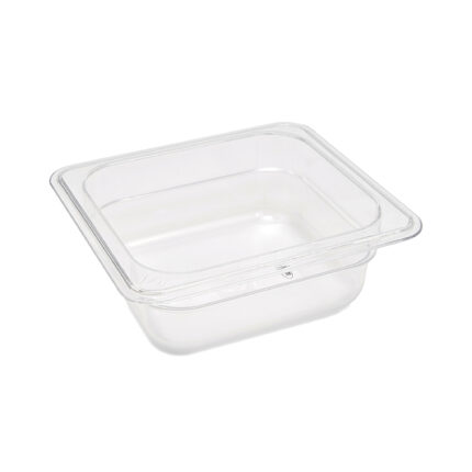 Gastronormi konteiner – 1/6 GN – sügavus 6,5 cm – polükarbonaat
