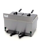 Fritüürpann – 2 x 8 l – 2 korvi – äravoolukraaniga – induktsioon - Image 4