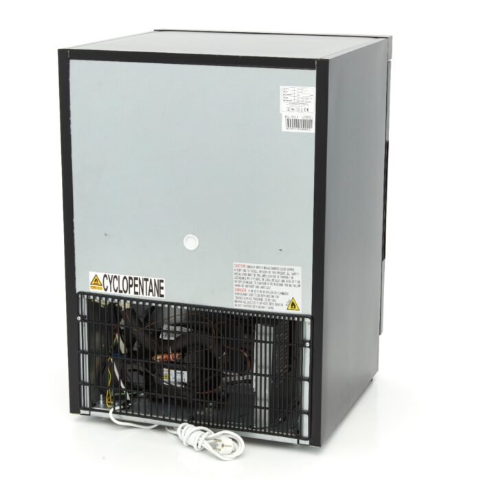 Külmik – 200 l – 2 fikseeritud riiulit – must - Image 4