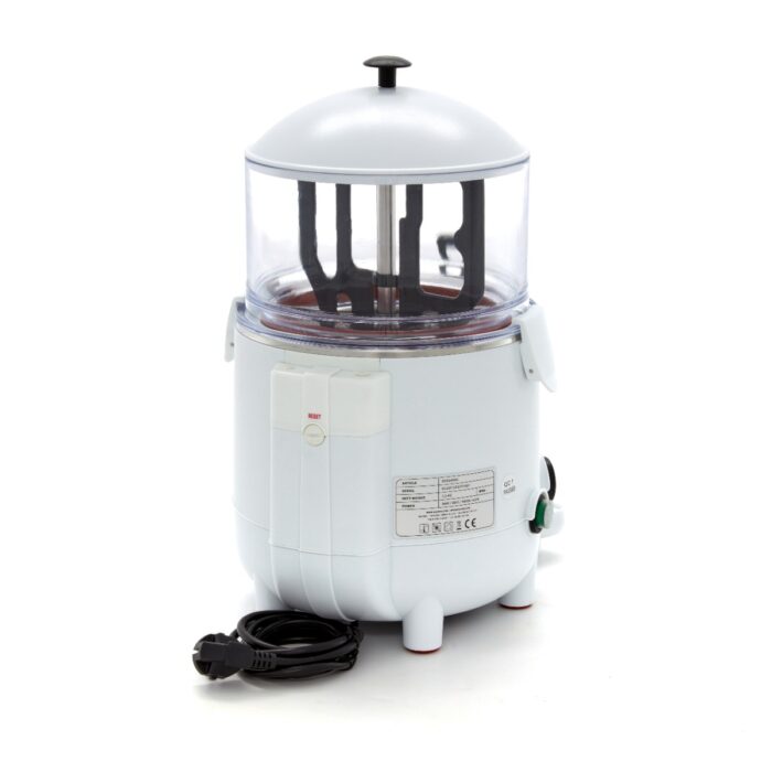 Kuum šokolaadidispenser – 5 l – valge - Image 4