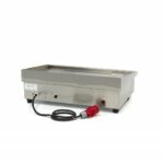 Grillplaat – pooleldi sooniline – 73 cm – koos tilgakogujaga – 400 V - Image 4