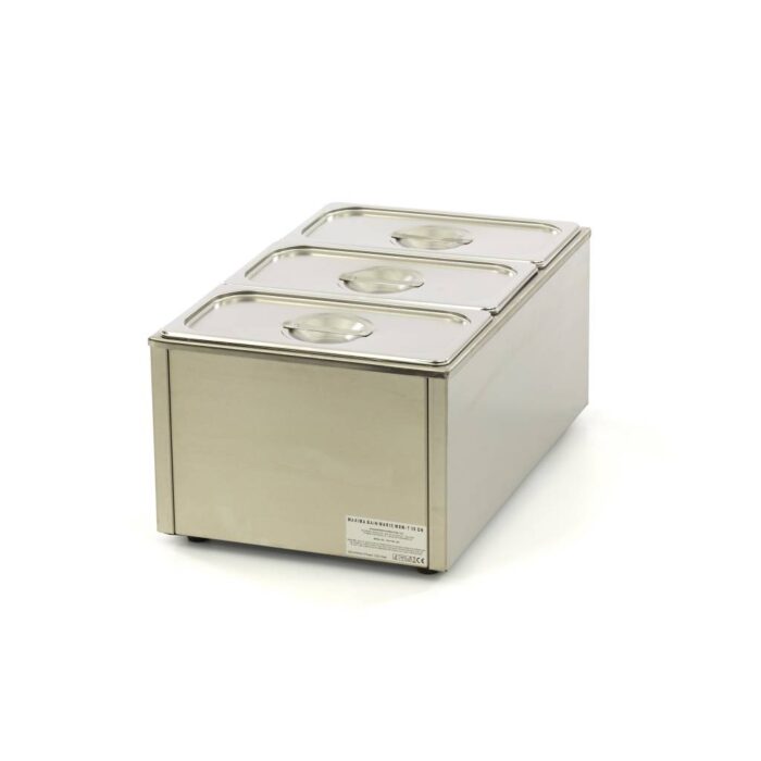 Bain Marie – kraaniga – koos 3 x 1/3 GN komplektiga – elektriline - Image 7
