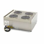 Professionaalne pliit – 4 põletit – kahekordne – sügavus 60 cm – 400 V - Image 4