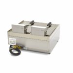 Fritüür – 2 x 10 l – 2 korvi – äravoolukraaniga – 400 V - Image 4