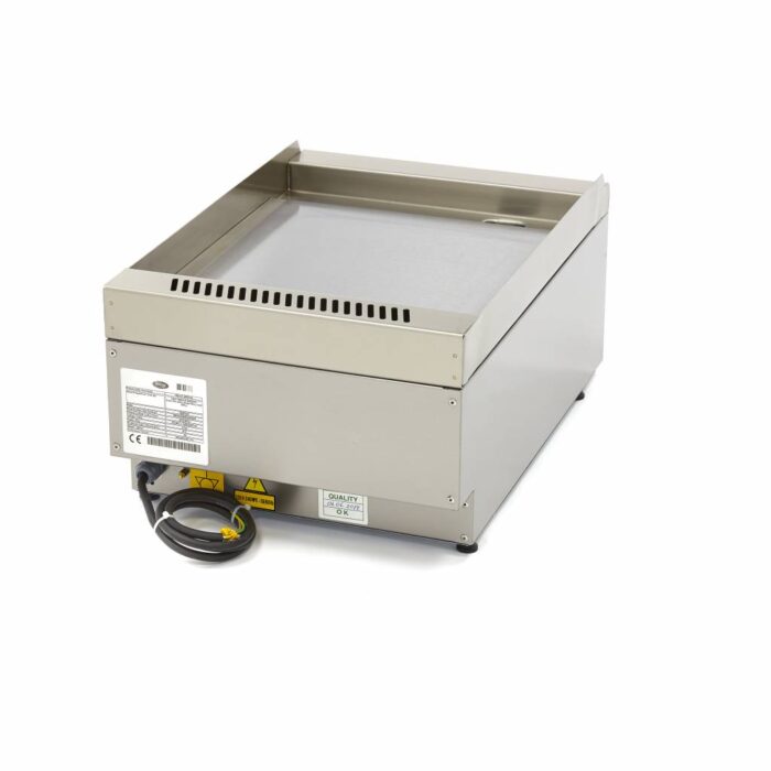 Professionaalne grillplaat – sile – üheosaline – sügavus 60 cm – elektriline - Image 4