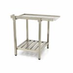 Nõudepesumasina laud – 70 x 75 cm – paremal – tagaseinaga ja hoiuruumiga - Image 4