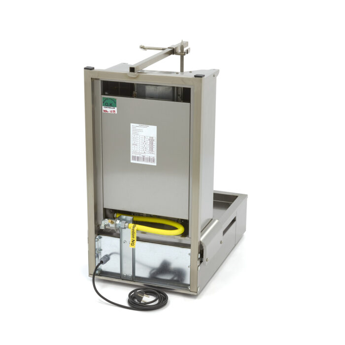 Kebabi grill – 2 põletit – 20 kg liha – gaas - Image 4