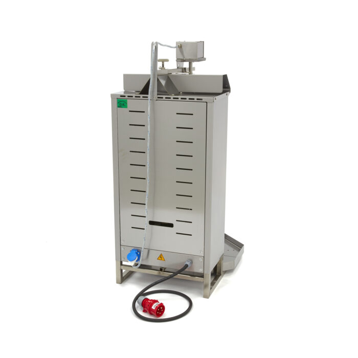 Kebabi grill – 4 põletit – 50 kg liha – elektriline - Image 4
