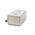 Bain Marie – kraaniga – sisaldab 2 x 1/2 GN komplekti – elektriline - Image 4