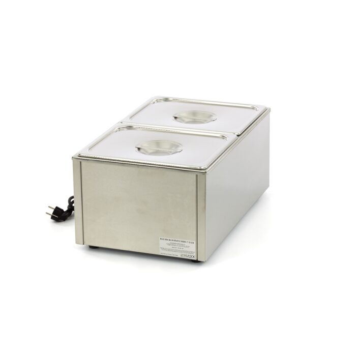 Bain Marie – kraaniga – sisaldab 2 x 1/2 GN komplekti – elektriline - Image 4