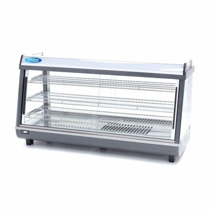 Soojendatav toiduvitriin – 186 l – 121,5 cm – 3 riiulit - Image 1