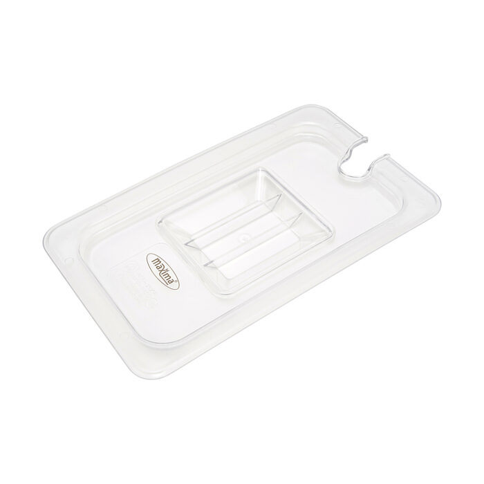 Gastronormi kaas – 1/4 GN – polükarbonaat – süvendiga - Image 1