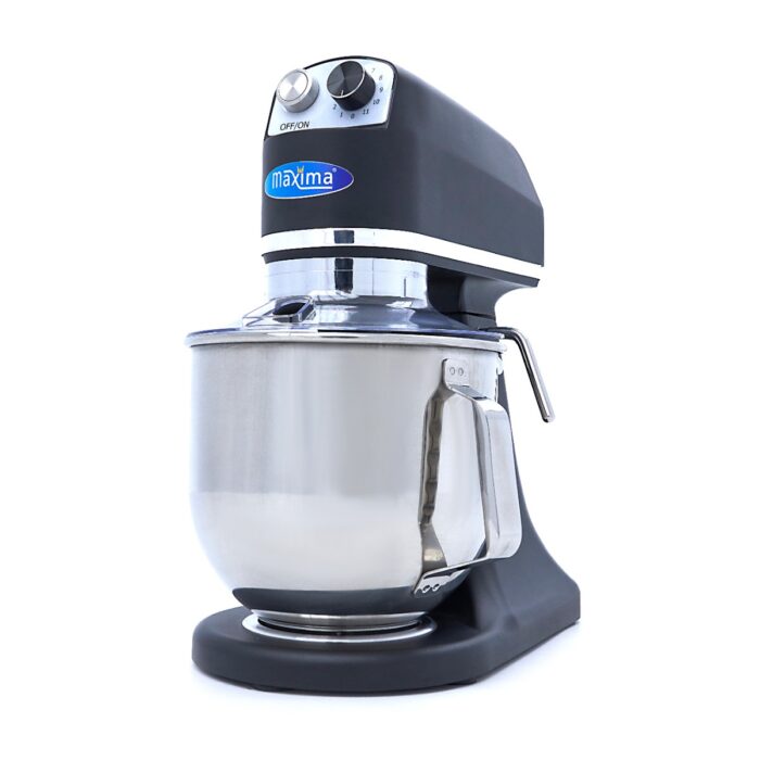 Käsimikser – 7 l – kuni 2 kg tainast – must matt - Image 1