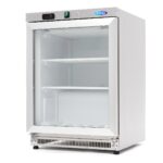 Külmik – 200 l – roostevaba teras – klaasuksega
