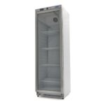 Külmik – 400 l – valge – klaasuksega