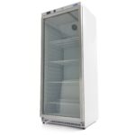 Külmik – 600 l – valge – klaasuksega