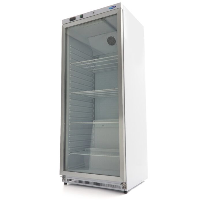Külmik – 600 l – valge – klaasuksega - Image 1