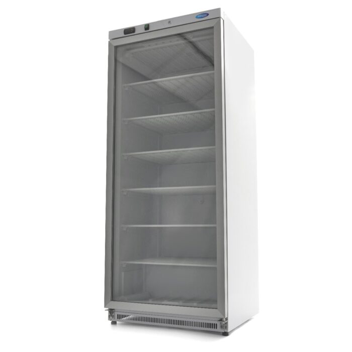 Külmik – 600 l – valge – klaasuksega - Image 1