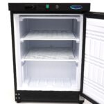 Külmik – 200 l – 2 fikseeritud riiulit – must - Image 5
