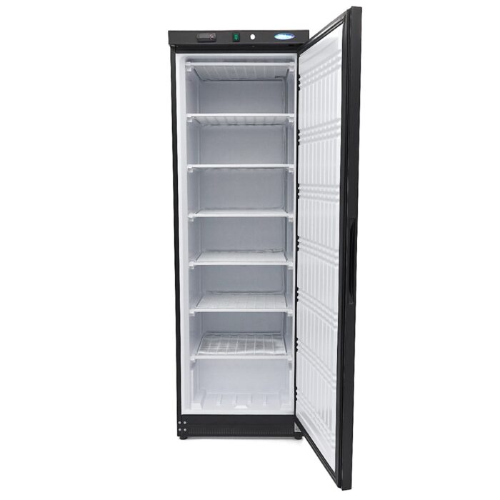 Sügavkülmik – 400 l – 6 fikseeritud riiulit – must - Image 5