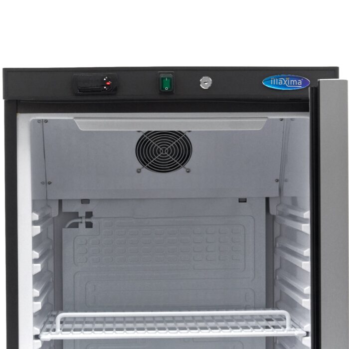 Külmik – 400 l – must – klaasuksega - Image 5