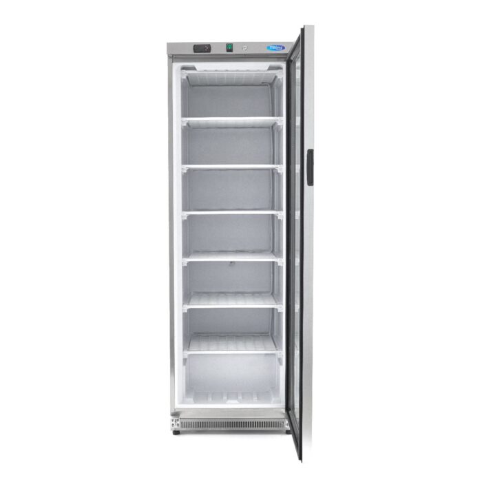 Külmik – 400 l – roostevaba teras – klaasuksega - Image 5