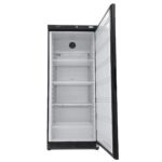 Külmik – 600 l – 4 reguleeritavat riiulit – must - Image 5