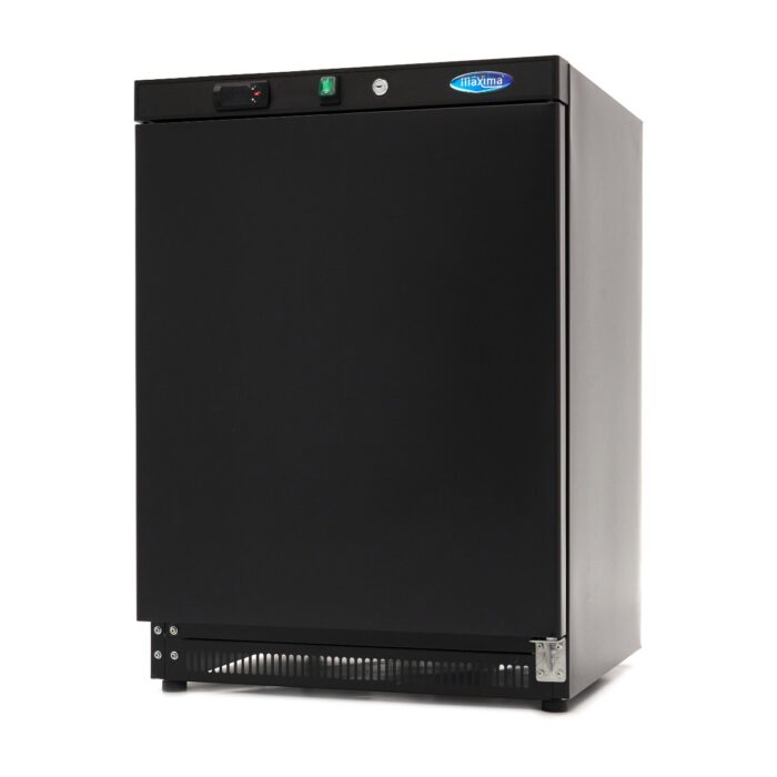 Külmik – 200 l – 2 fikseeritud riiulit – must - Image 1