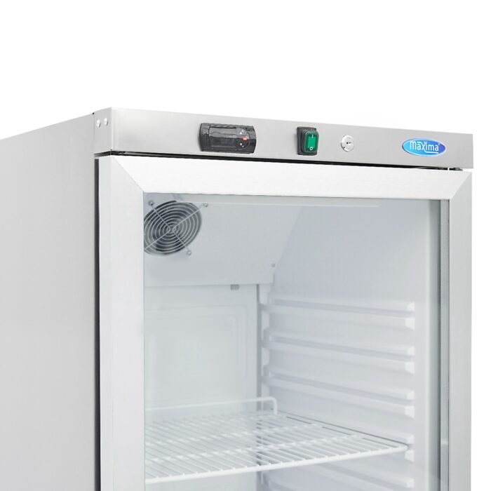 Külmik – 400 l – roostevaba teras – klaasuksega - Image 6
