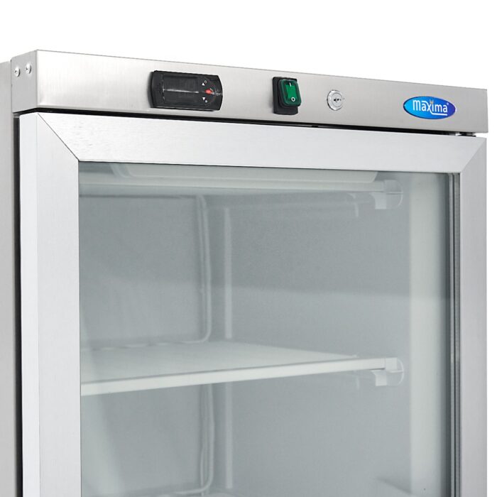 Külmik – 400 l – roostevaba teras – klaasuksega - Image 6
