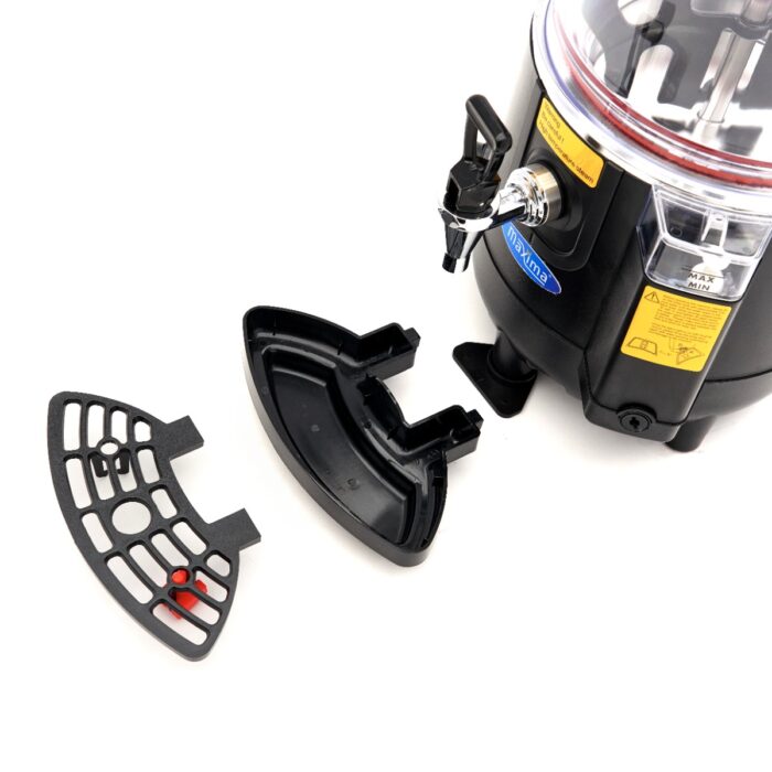 Kuum šokolaadidispenser – 10 l – must - Image 12