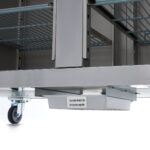Külmik – 1200 l – 6 reguleeritavat riiulit (2/1GN) – roostevaba teras – klaasuksega - Image 11