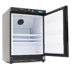 Külmik – 200 l – 3 reguleeritavat riiulit – must - Image 5