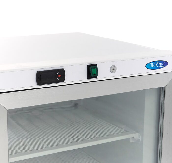 Külmik – 200 l – valge – klaasuksega - Image 6