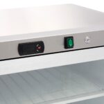 Külmik – 200 l – roostevaba teras – klaasuksega - Image 6