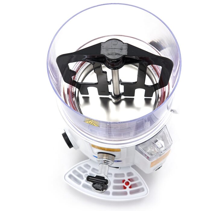Kuum šokolaadidispenser – 5 l – valge - Image 5