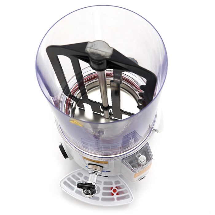 Kuum šokolaadidispenser – 10 l – valge - Image 5