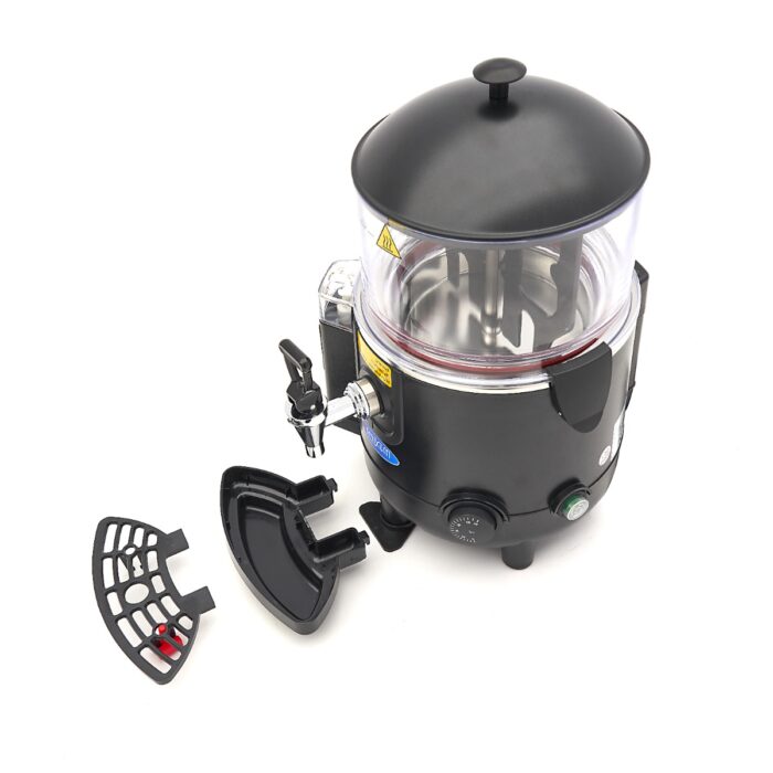Kuum šokolaadidispenser – 5 l – must - Image 12