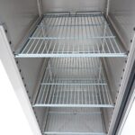 Külmik – 700 l – 3 reguleeritavat riiulit (2/1GN) – roostevaba teras – klaasuksega - Image 3