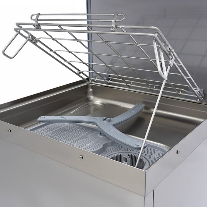 Läbivoolav nõudepesumasin – 50 x 60 cm – loputusvahendi ja seebipumpadega – 400 V - Image 9
