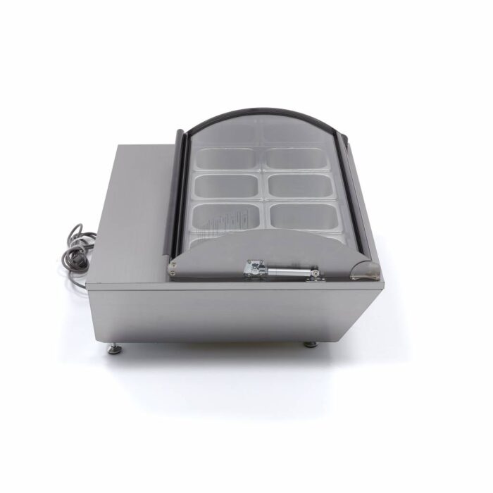 Saladette – 67 l – sisaldab 8 x 1/6 GN – lauapealne - Image 3