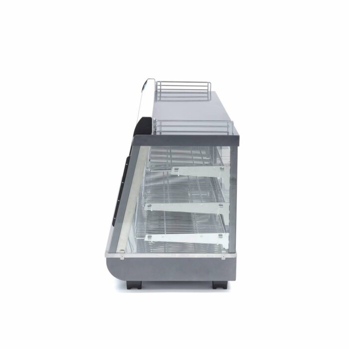 Soojendatav toiduvitriin – 186 l – 121,5 cm – 3 riiulit - Image 3