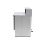 Pitsa ettevalmistamise külmik – 90 cm – 2 ust – mahutab 5 x 1/6 GN – roostevabast terasest kate - Image 3
