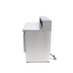 Pitsa ettevalmistamise külmik – 137 cm – 3 ust – mahutab 8 x 1/6 GN – roostevabast terasest kate - Image 3