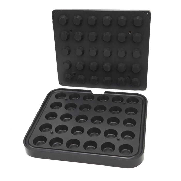 Tartleti vorm - ümmargune - 44/32 mm - 30 tükki - Image 1