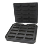 Tartleti vorm - ristkülik - 90x30/85x26 mm - 15 tükki