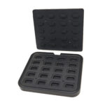 Tartleti vorm - ristkülik - 64x41/45x22 mm - 20 tükki