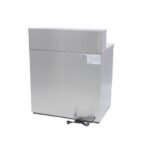 Pitsa ettevalmistamise külmik – 90 cm – 2 ust – mahutab 5 x 1/6 GN – roostevabast terasest kate - Image 4