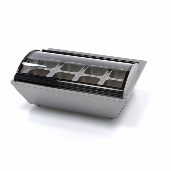 Saladette – 67 l – sisaldab 8 x 1/6 GN – lauapealne - Image 4
